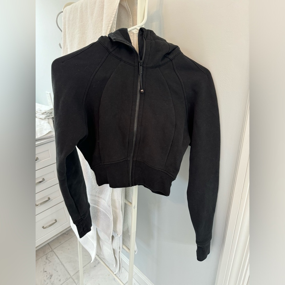LuluLemon Scuba Full-Zip Cropped Hoodie